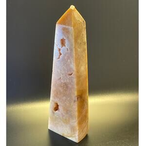 🌸 Gorgeous Pink Amethyst Crystal Tower with Hematoid Inclusions 🌸